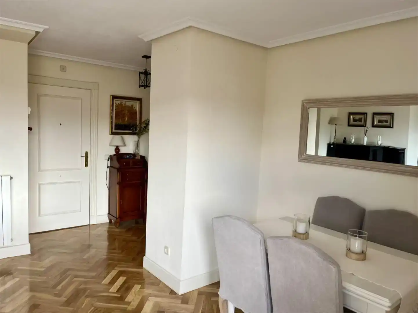 Sala d'estar de Pis en venda en Las Rozas de Madrid amb Aire condicionat, Parquet i Traster
