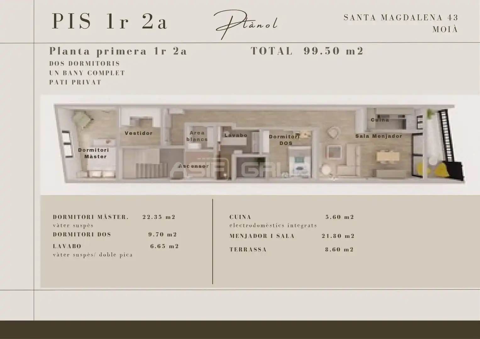 Bedroom of Duplexes for sale in Moià, Barcelona