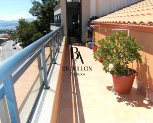 Terrace of Duplex for sale in Cangas   with Terrace, Furnished and Oven