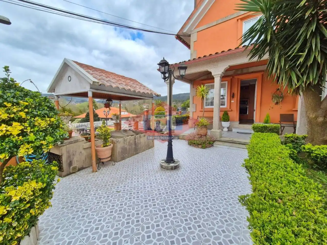 Terrasse von Haus oder Chalet zur Miete in Redondela mit Heizung, Privatgarten und Terrasse