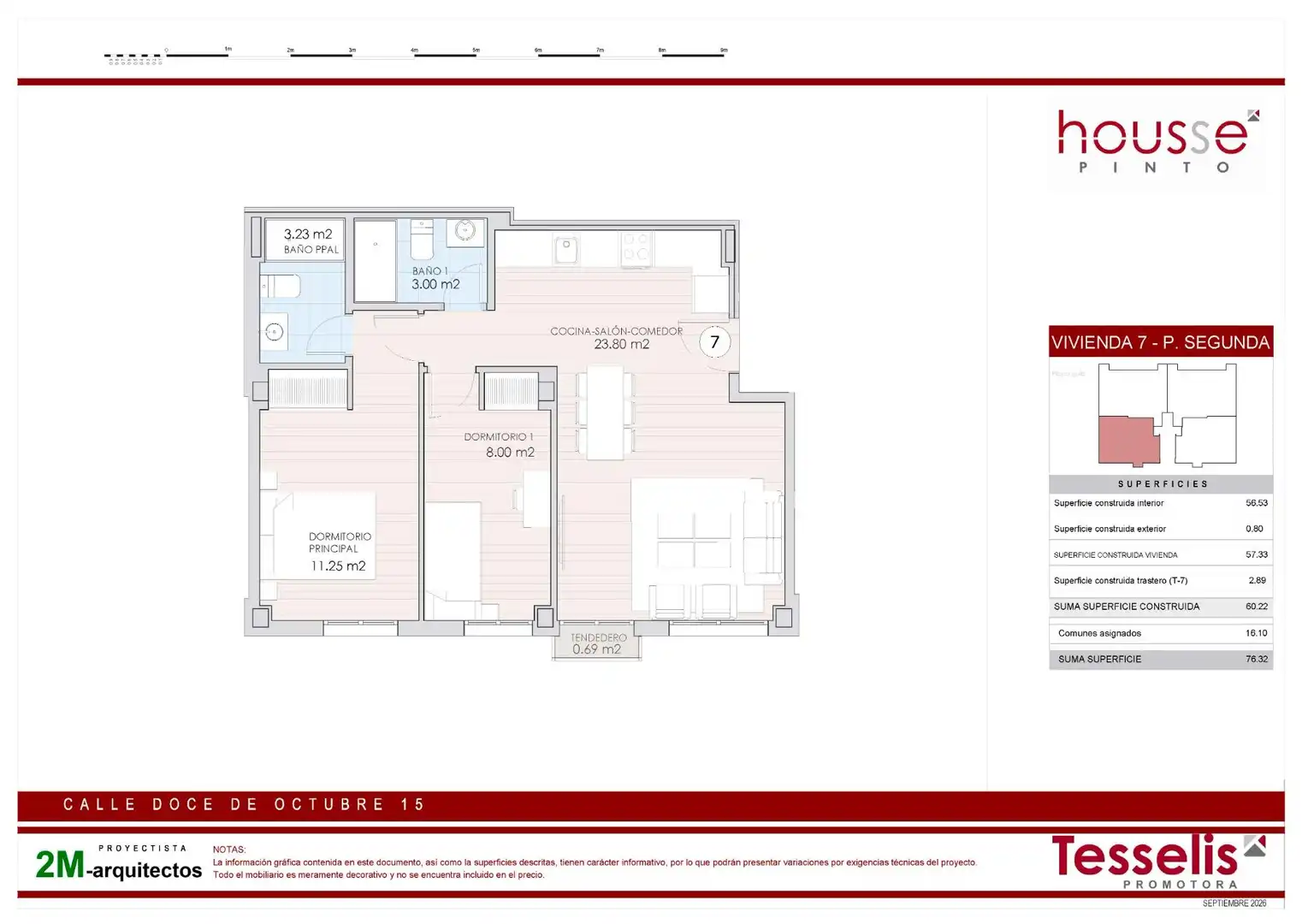 Appartement avec ascenseur à vendre à Calle 12 DE OCTUBRE, imagen 3
