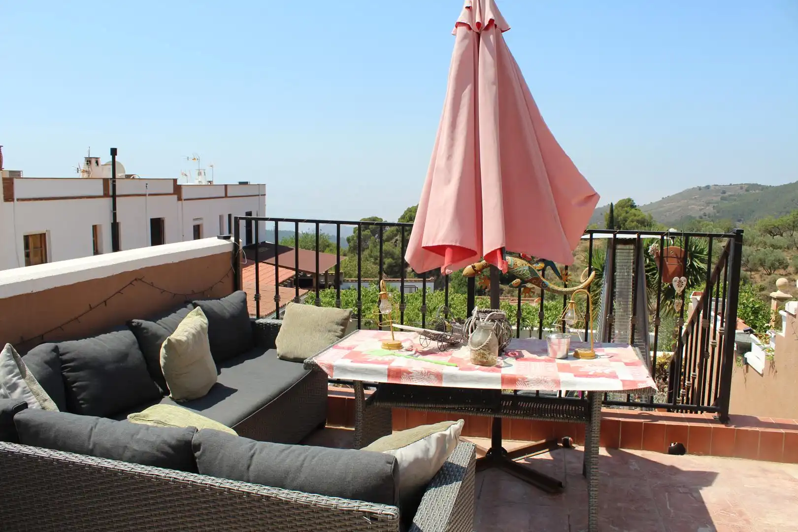 Terraza de Casa adosada en venta en Enix con Aire acondicionado, Calefacción y Jardín privado