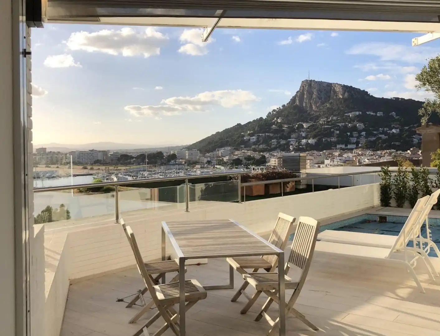 Terrace of Detached homes for sale in L'Estartit  with Air Conditioner, Terrace and Swimming Pool