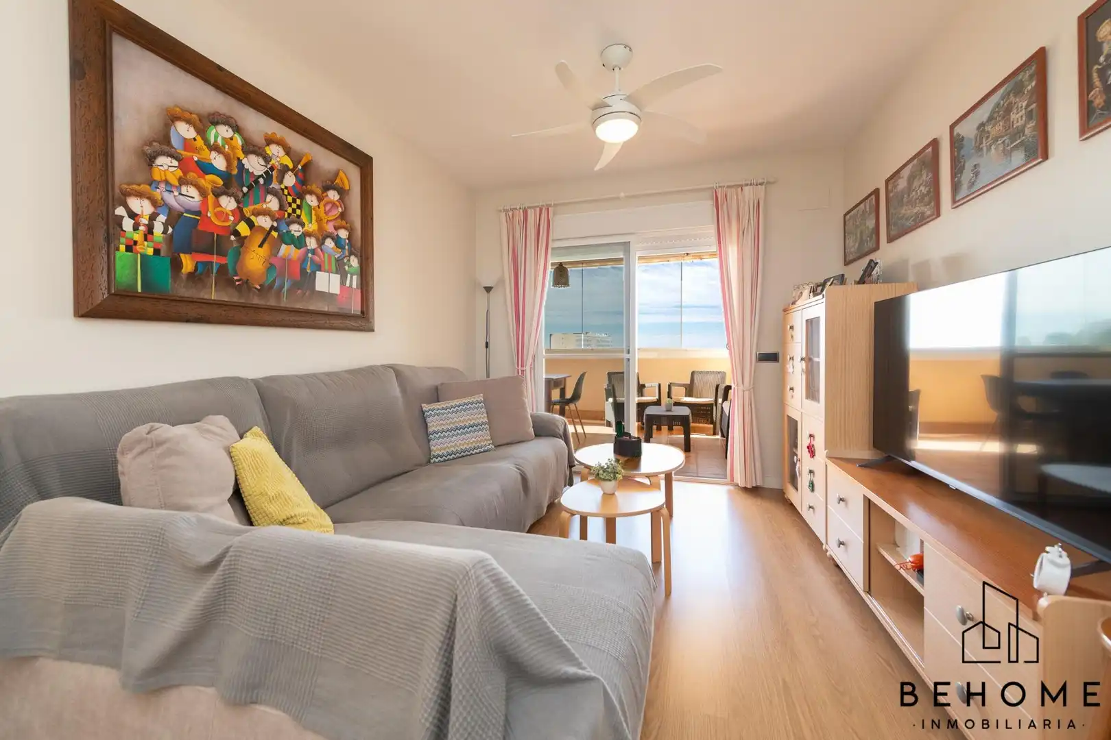 Sala de estar de Piso en venta en Rincón de la Victoria con Trastero y Piscina comunitaria