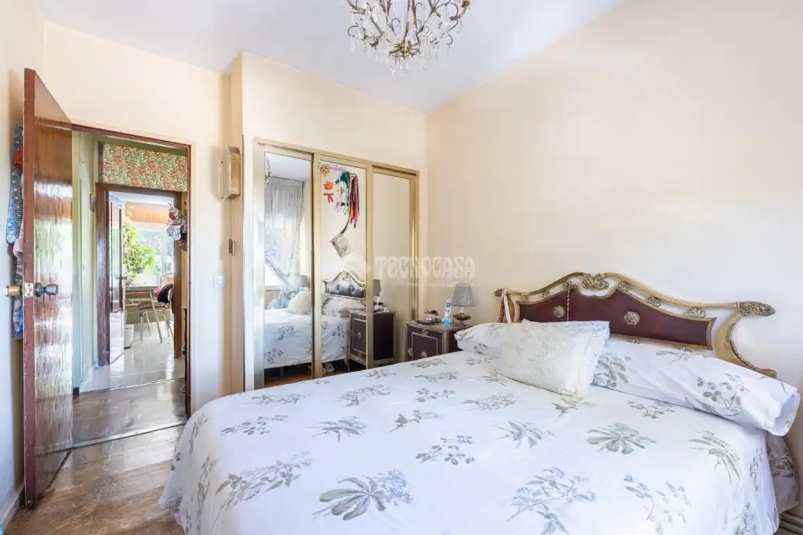Bedroom of Flat for sale in Madrid  with Heating and Storage room