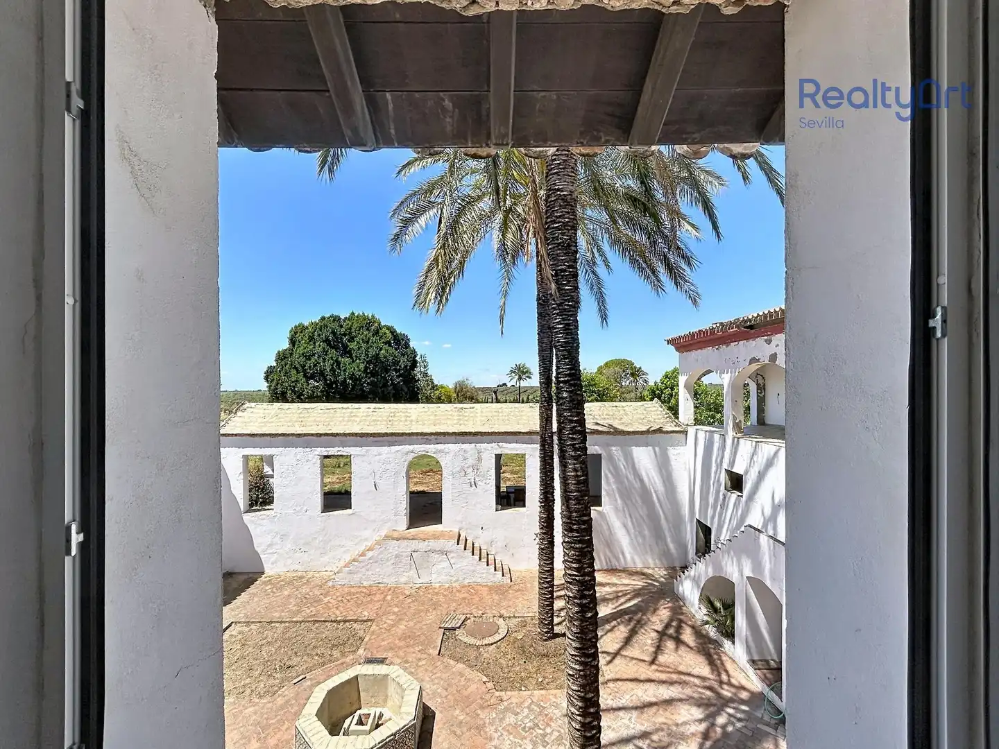 Vista exterior de Finca rústica en venta en Bollullos de la Mitación con Jardín privado y Piscina