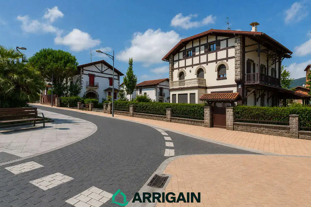 Vista exterior de Casa o chalet en venta en Irun  con Calefacción, Jardín privado y Terraza