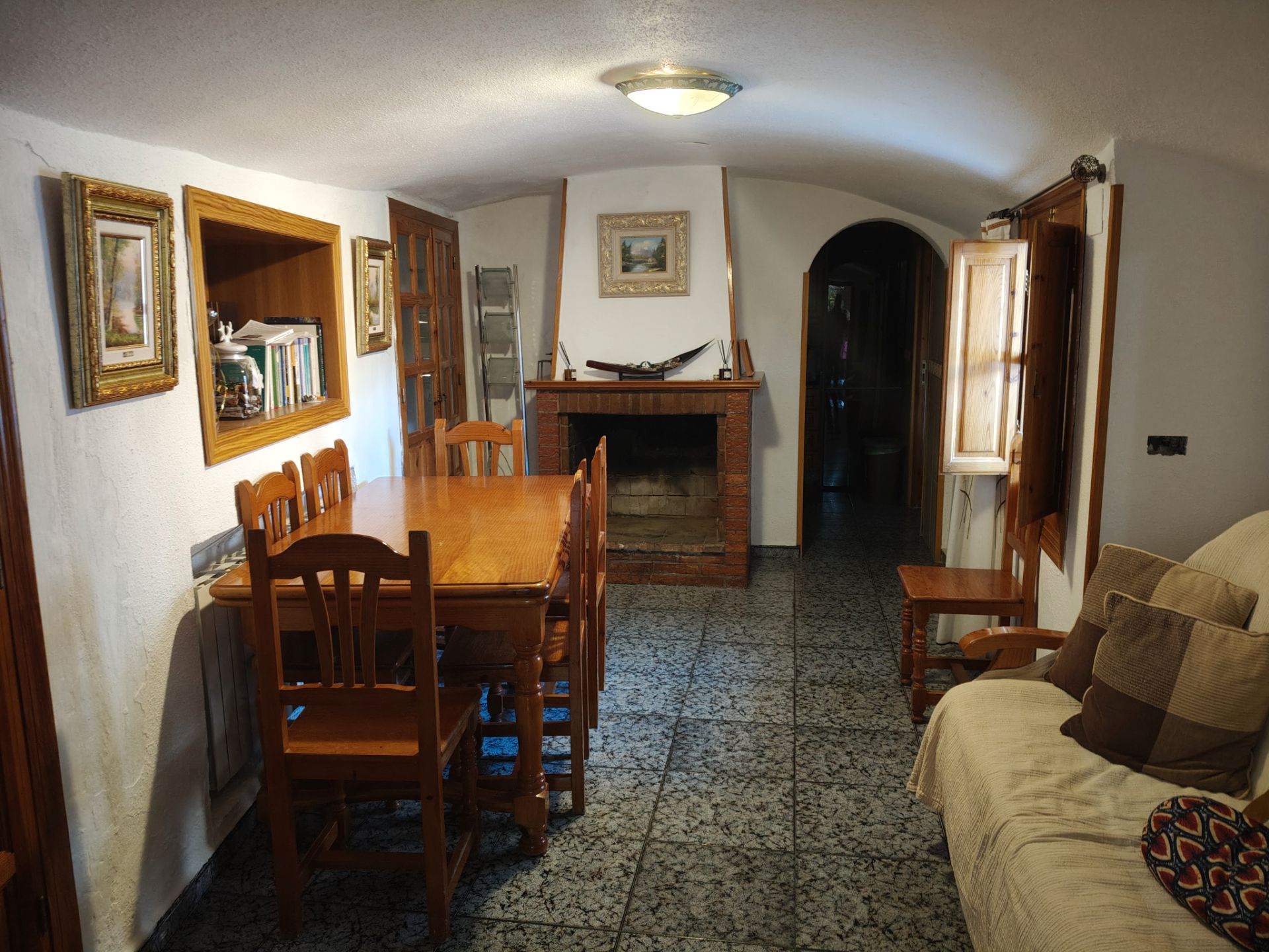 Menjador de Casa o xalet en venda en Caniles amb Moblat