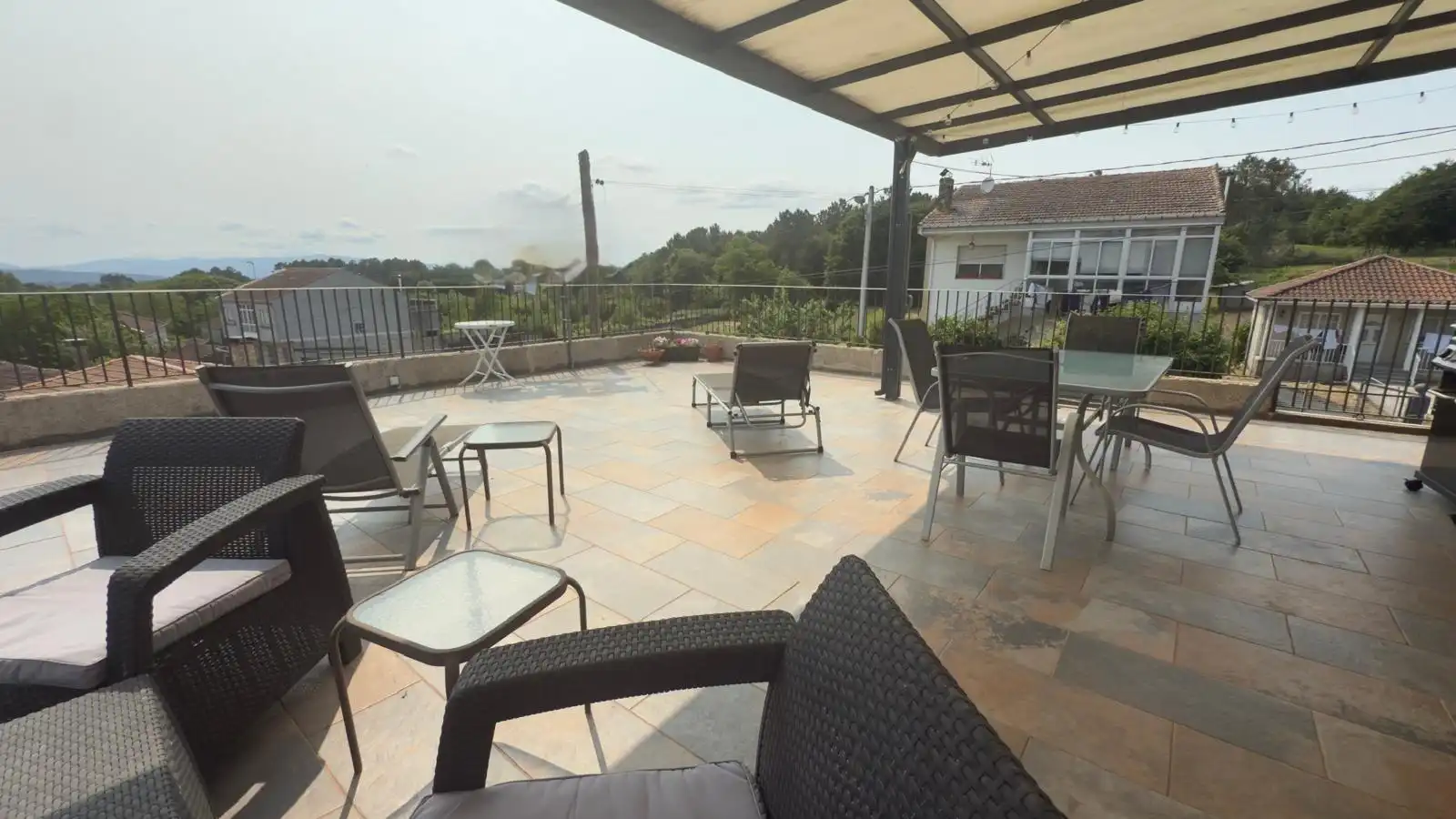 Terraza de Finca rústica en venta en Maside con Calefacción, Jardín privado y Terraza