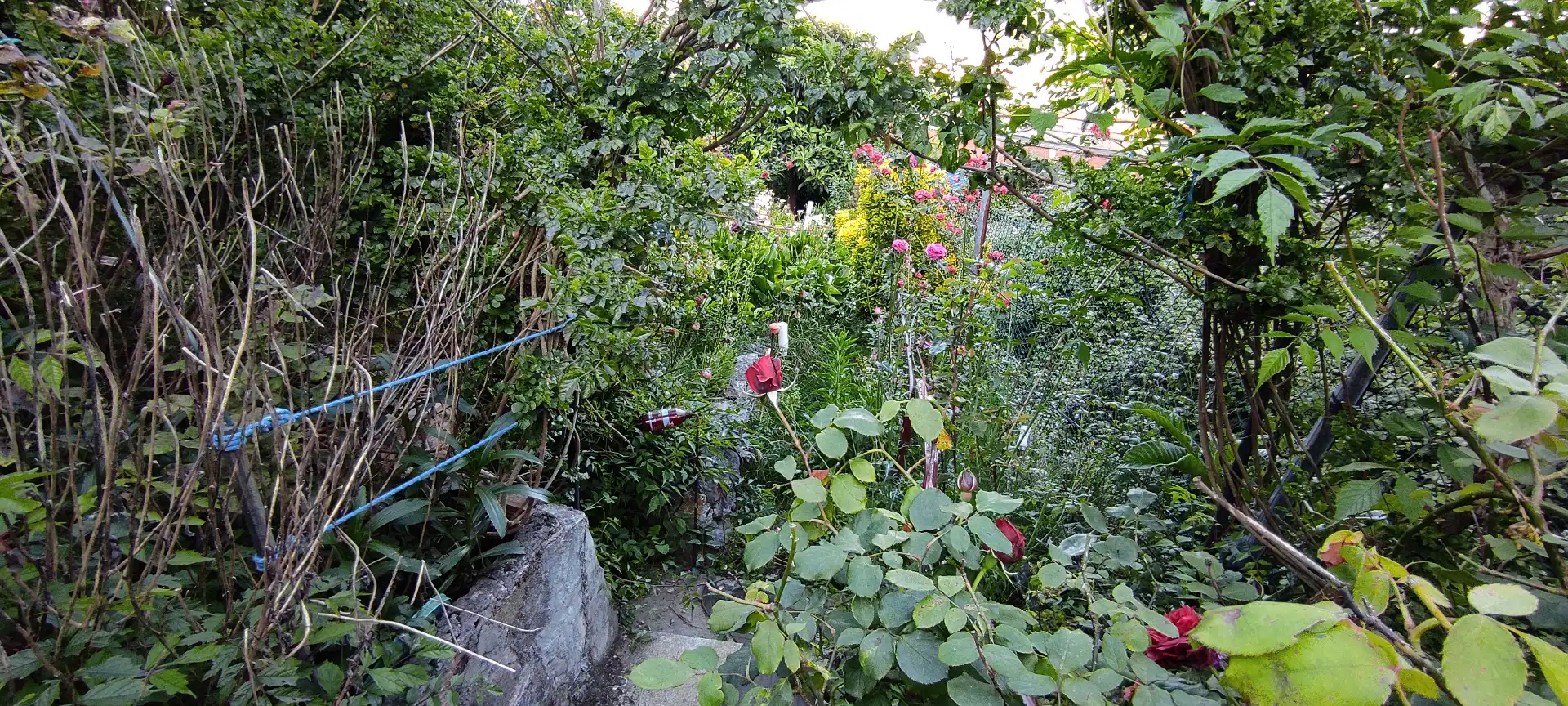 Jardín de Casa adosada en venta en Valle de Trápaga-Trapagaran con Calefacción, Jardín privado y Terraza