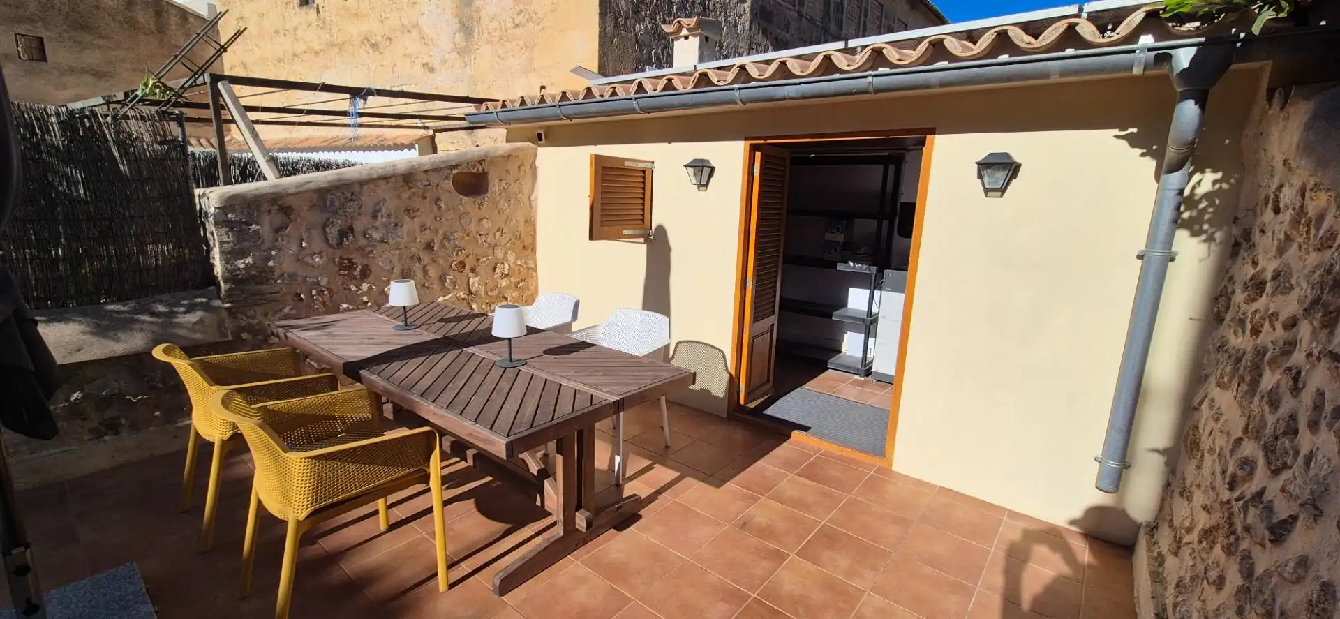 Terraza de Finca rústica en venta en Alaró con Aire acondicionado, Calefacción y Terraza