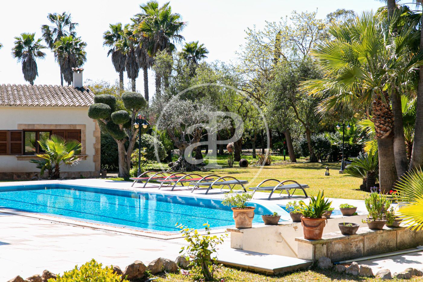 Garden of House or chalet for sale in  Palma de Mallorca  with Air Conditioner, Heating and Private garden