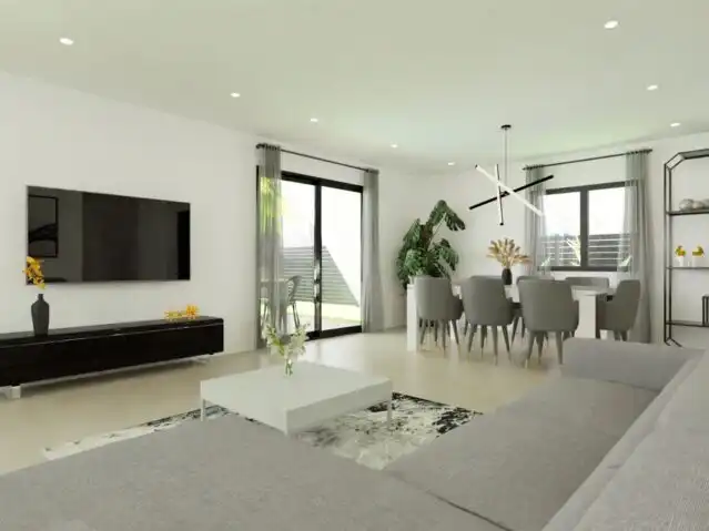 Living room of Houses for sale in Monforte del Cid