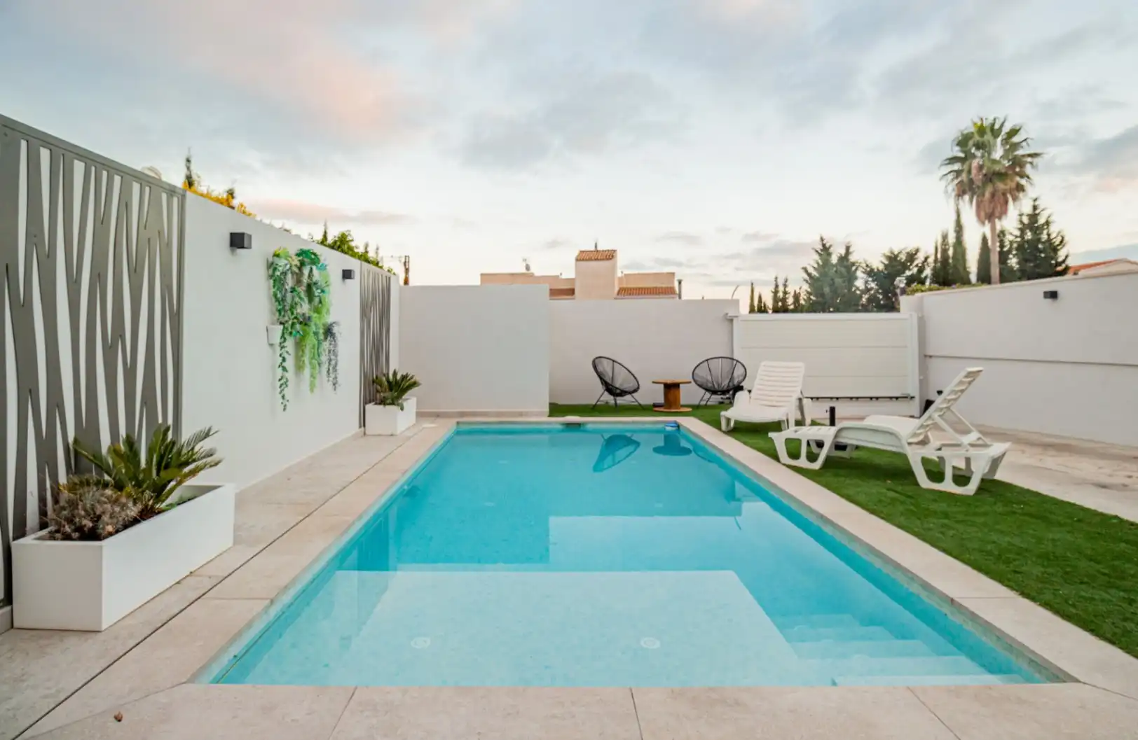 Swimming pool of Detached homes for sale in La Nucia  with Air Conditioner, Heating and Terrace