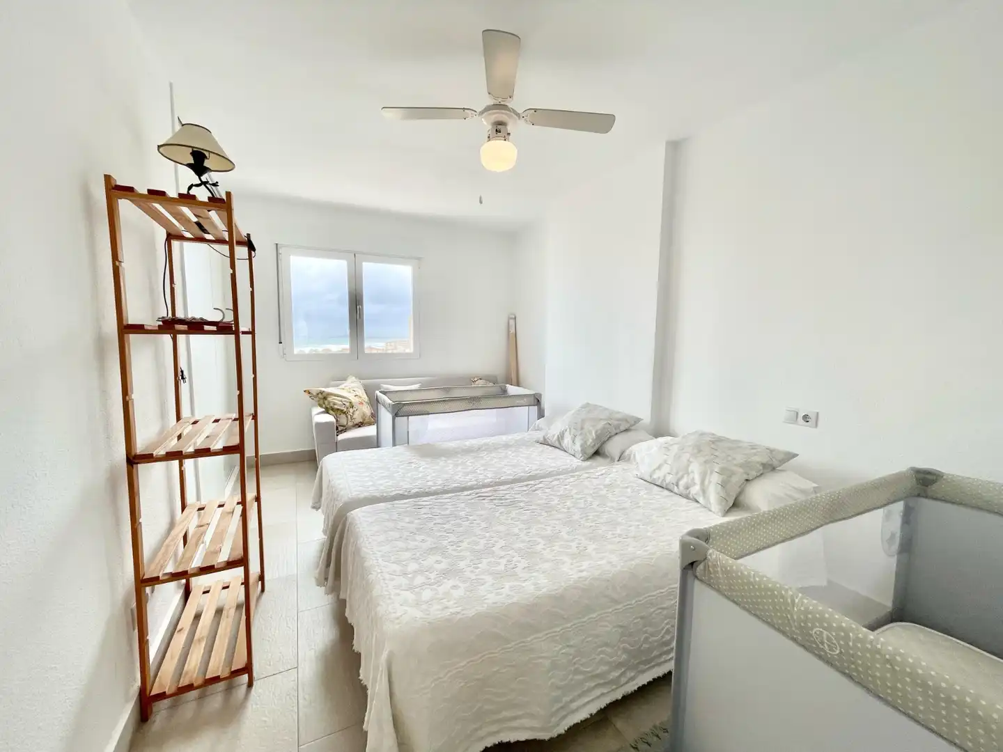 Bedroom of Houses for rent in La Manga del Mar Menor  with Air Conditioner, Heating and Terrace