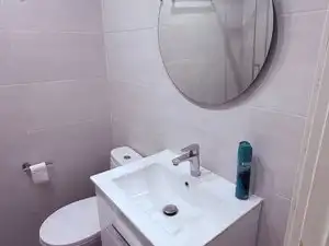 Badezimmer von Wohnung zur Miete in El Vendrell mit Terrasse, Möbliert und Ofen