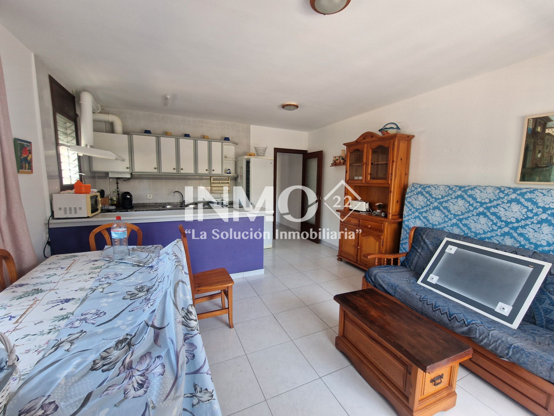 Kitchen of Apartment for sale in Cambrils  with Air Conditioner, Terrace and Furnished