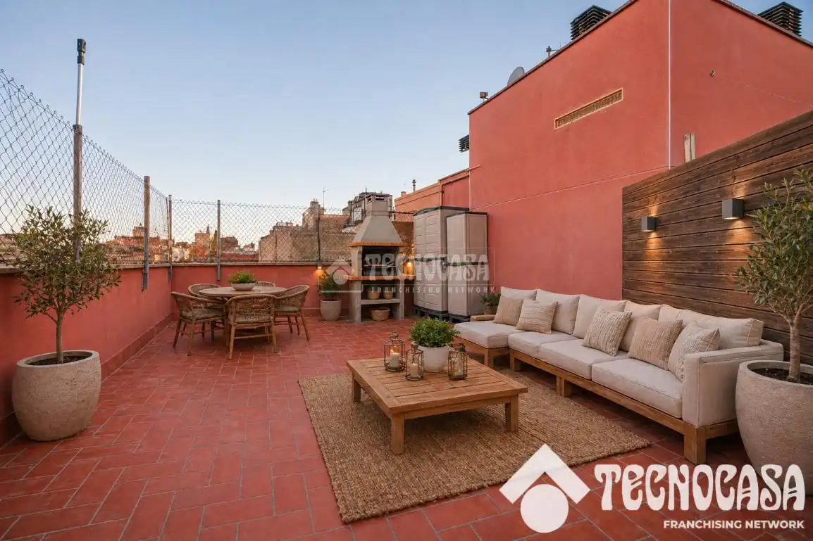 Terraza de Piso en venta en Barcelona con Aire acondicionado, Calefacción y Parquet