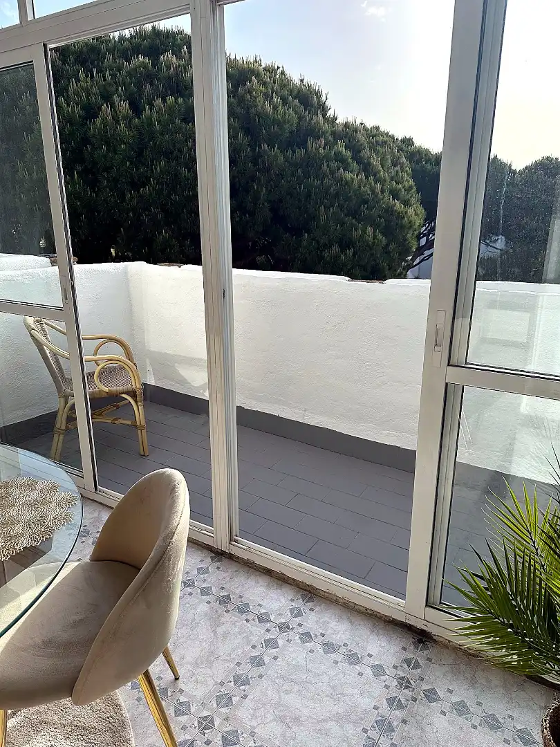 Balcony of Attic for sale in Mijas  with Air Conditioner, Terrace and Furnished