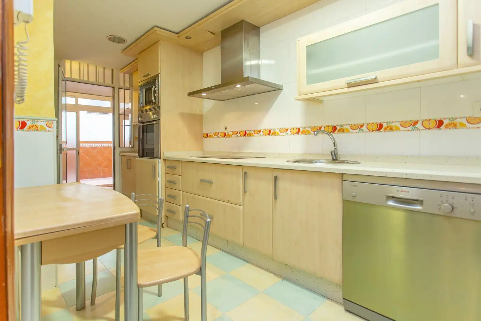 Kitchen of Flat for sale in Jerez de la Frontera  with Air Conditioner, Heating and Storage room