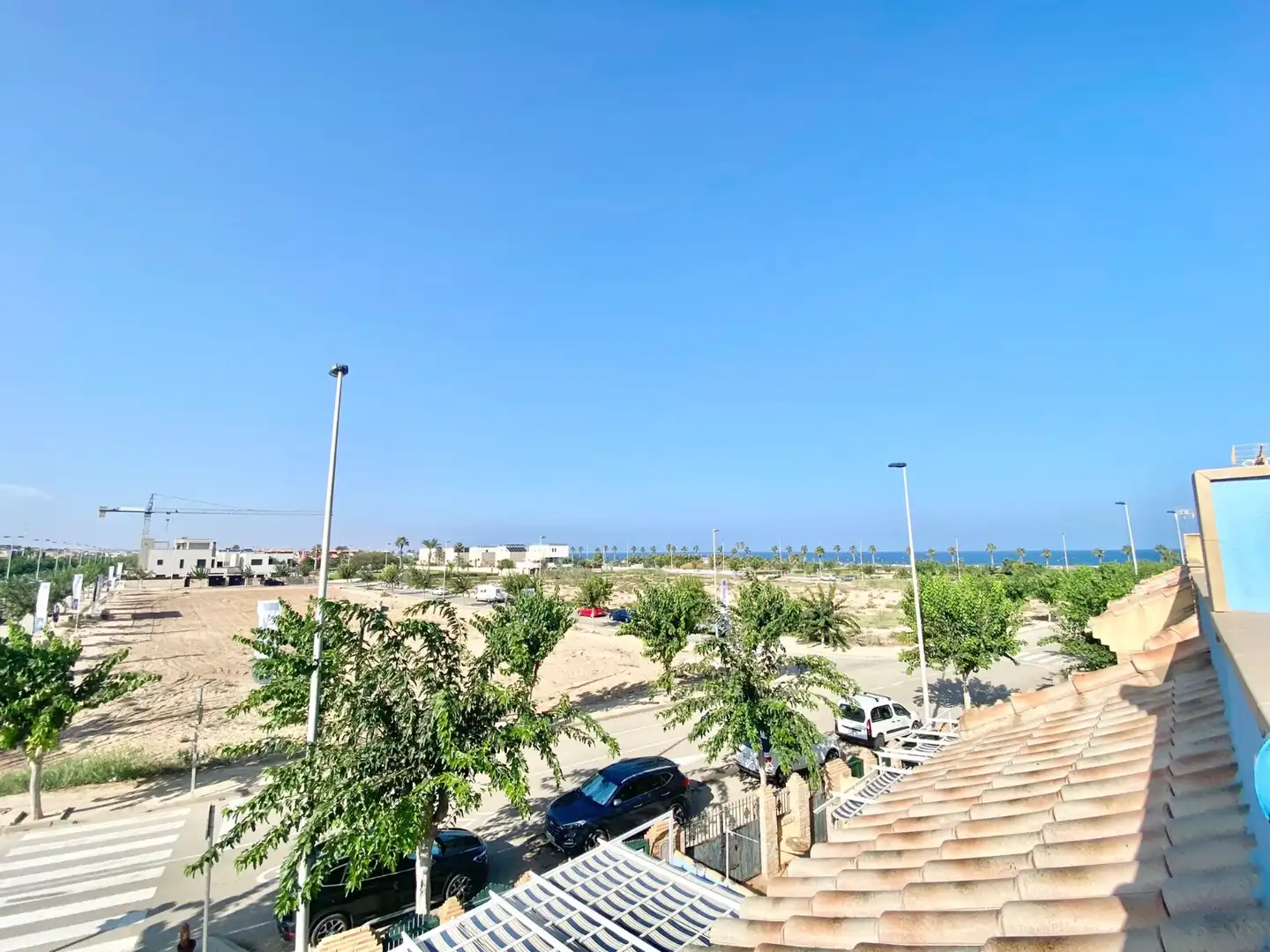 Vista exterior de Casa o xalet de lloguer en Pilar de la Horadada amb Aire condicionat, Calefacció i Piscina