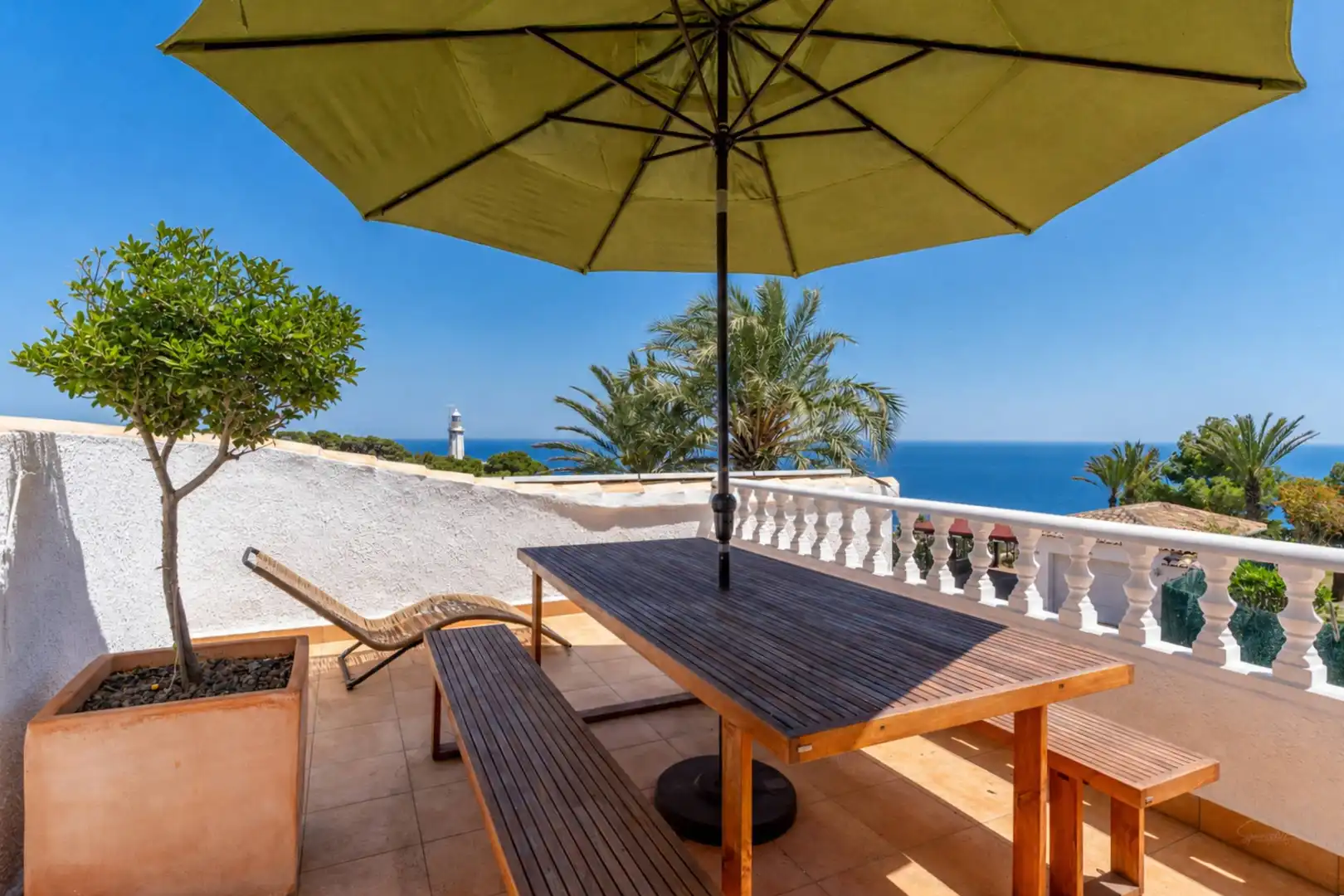 Terrassa de Casa o xalet en venda en Jávea / Xàbia amb Aire condicionat, Calefacció i Jardí privat