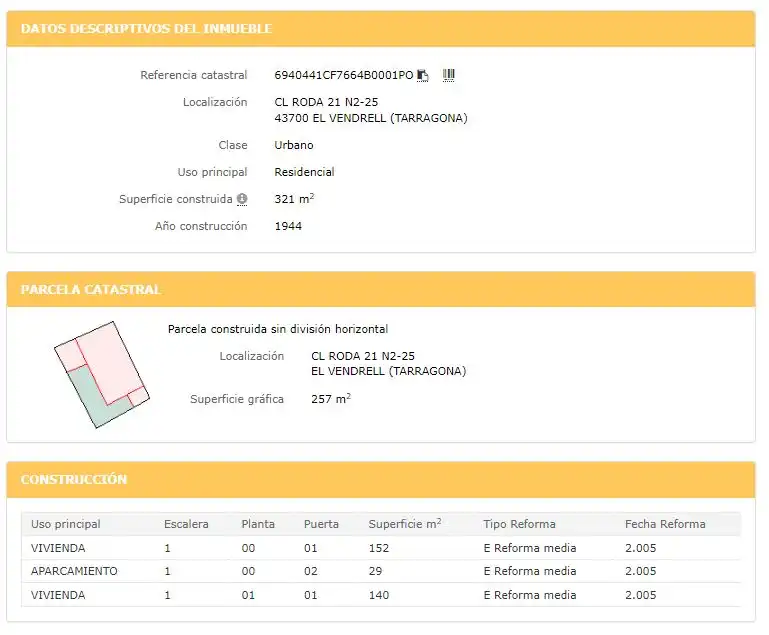 Terreny rústic en venda a C/ Roda, imagen 3
