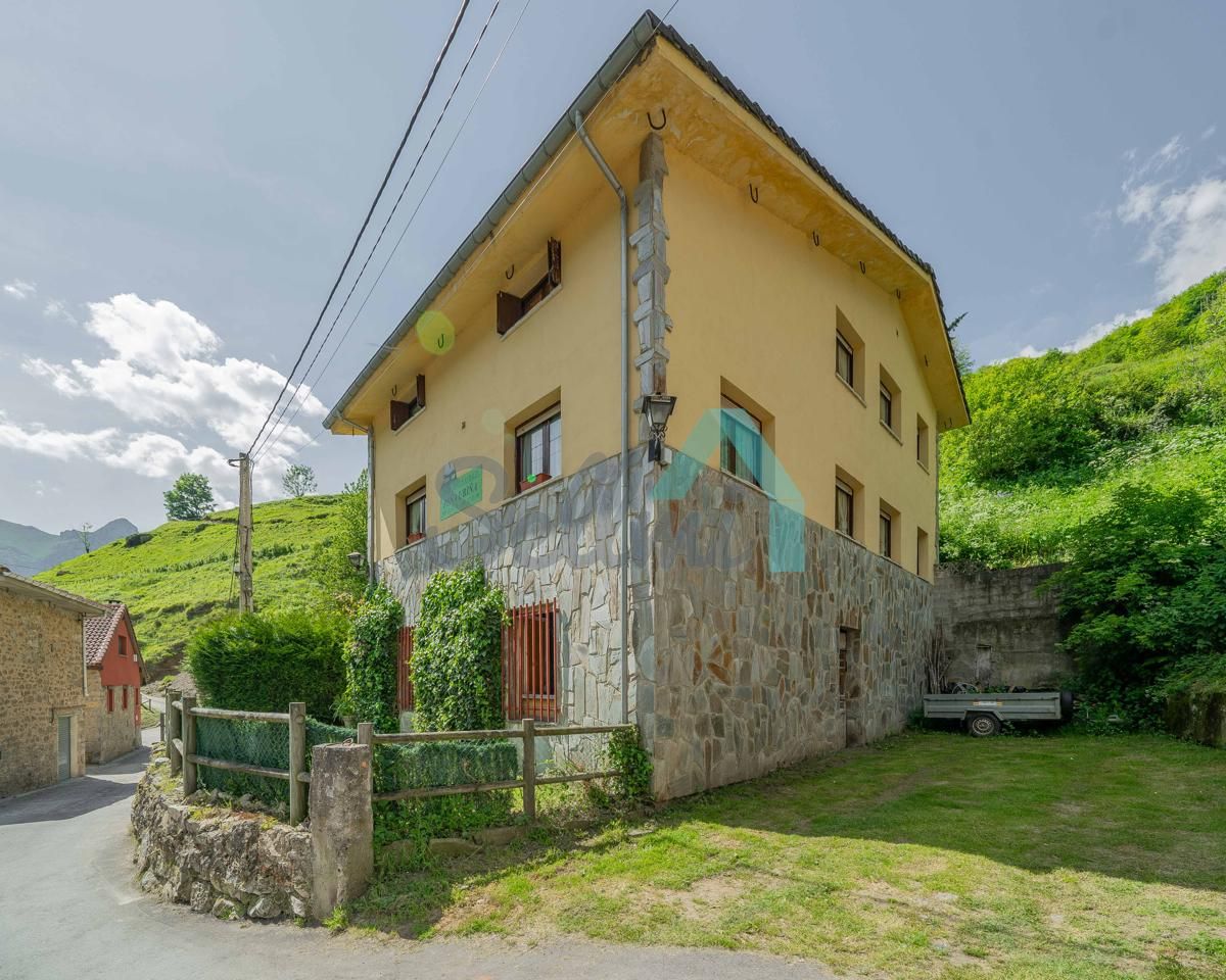 Vista exterior de Casa o xalet en venda en Lena amb Calefacció i Jardí privat