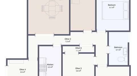 Foto 5 de Piso en venta en Ensanche - Parque del Oeste, Castellón de la Plana / Castelló de la Plana