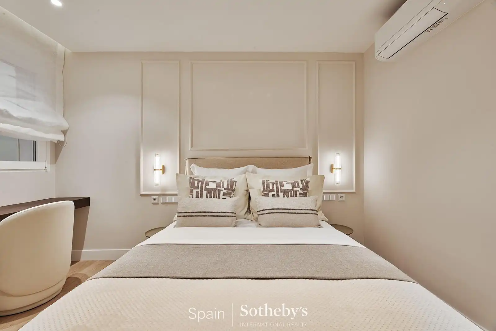 Schlafzimmer von Wohnungen zum Verkauf in Madrid mit Klimaanlage und Heizung