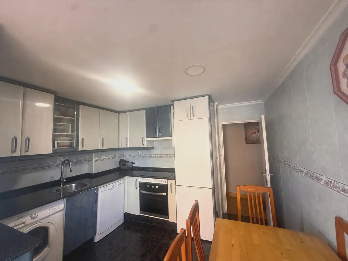 Kitchen of Flat for sale in Avilés  with Furnished