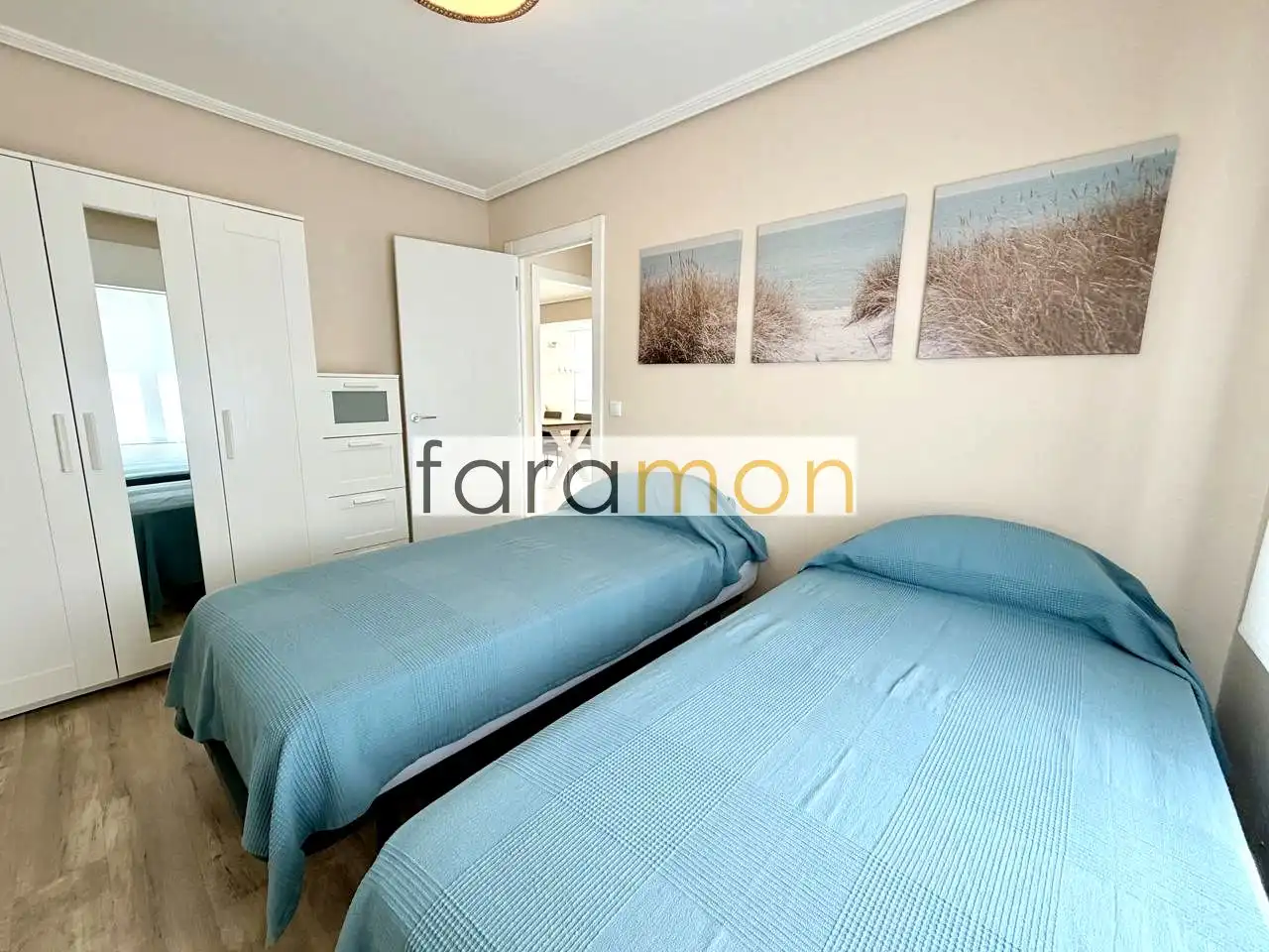 Schlafzimmer von Wohnung zur Miete in Nigrán mit Terrasse und Möbliert