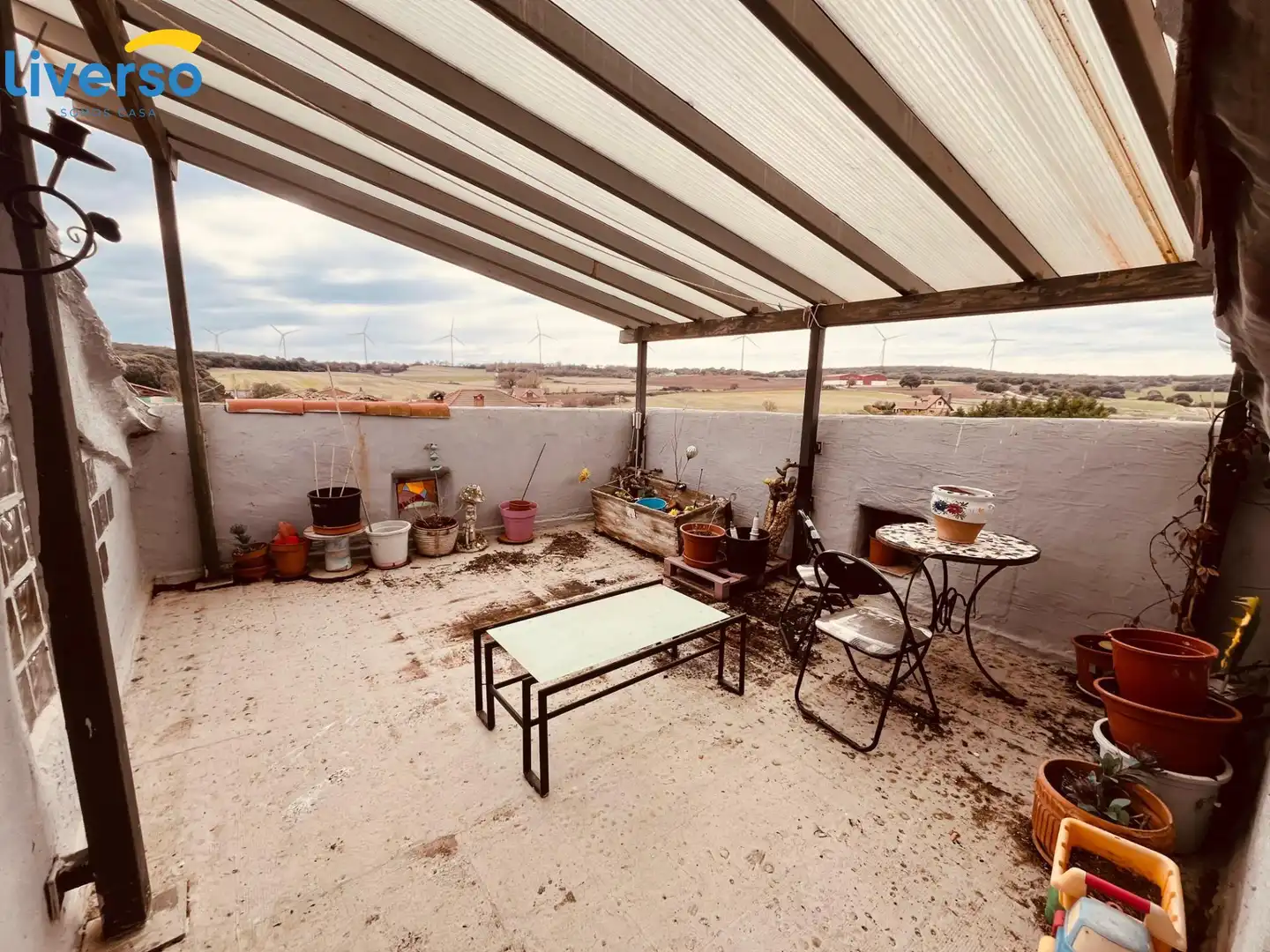 Terrace of Houses for sale in Revillarruz  with Heating, Terrace and Furnished