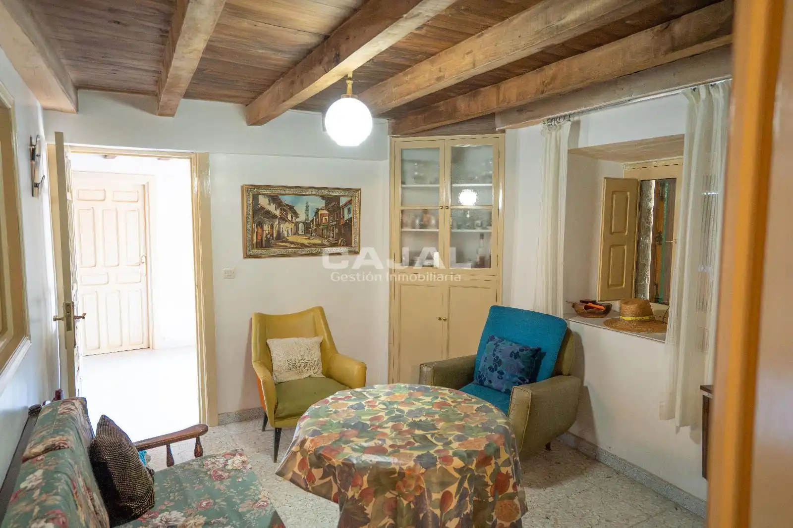 Sala de estar de Casa o chalet en venta en Riaza con Jardín privado