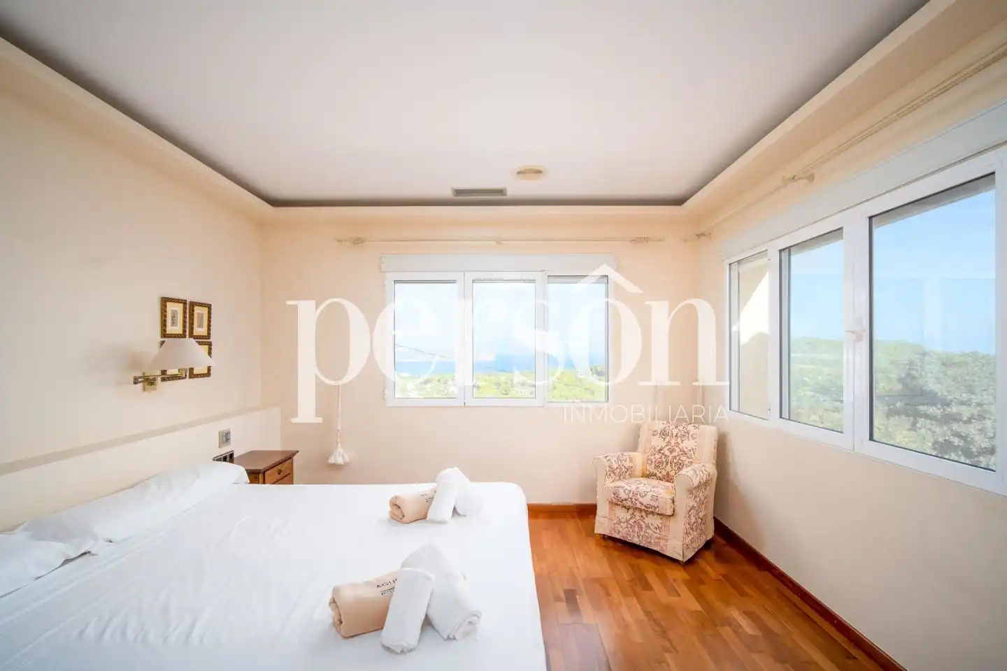 Bedroom of Houses for sale in Jávea / Xàbia  with Air Conditioner, Heating and Private garden