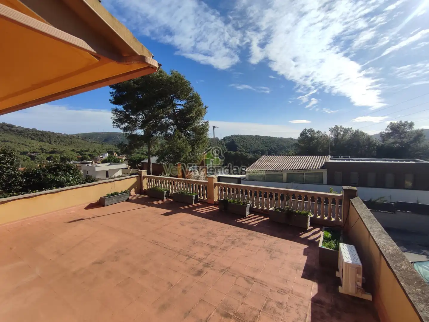 Terrassa de Casa o xalet en venda en Begues amb Aire condicionat, Calefacció i Jardí privat