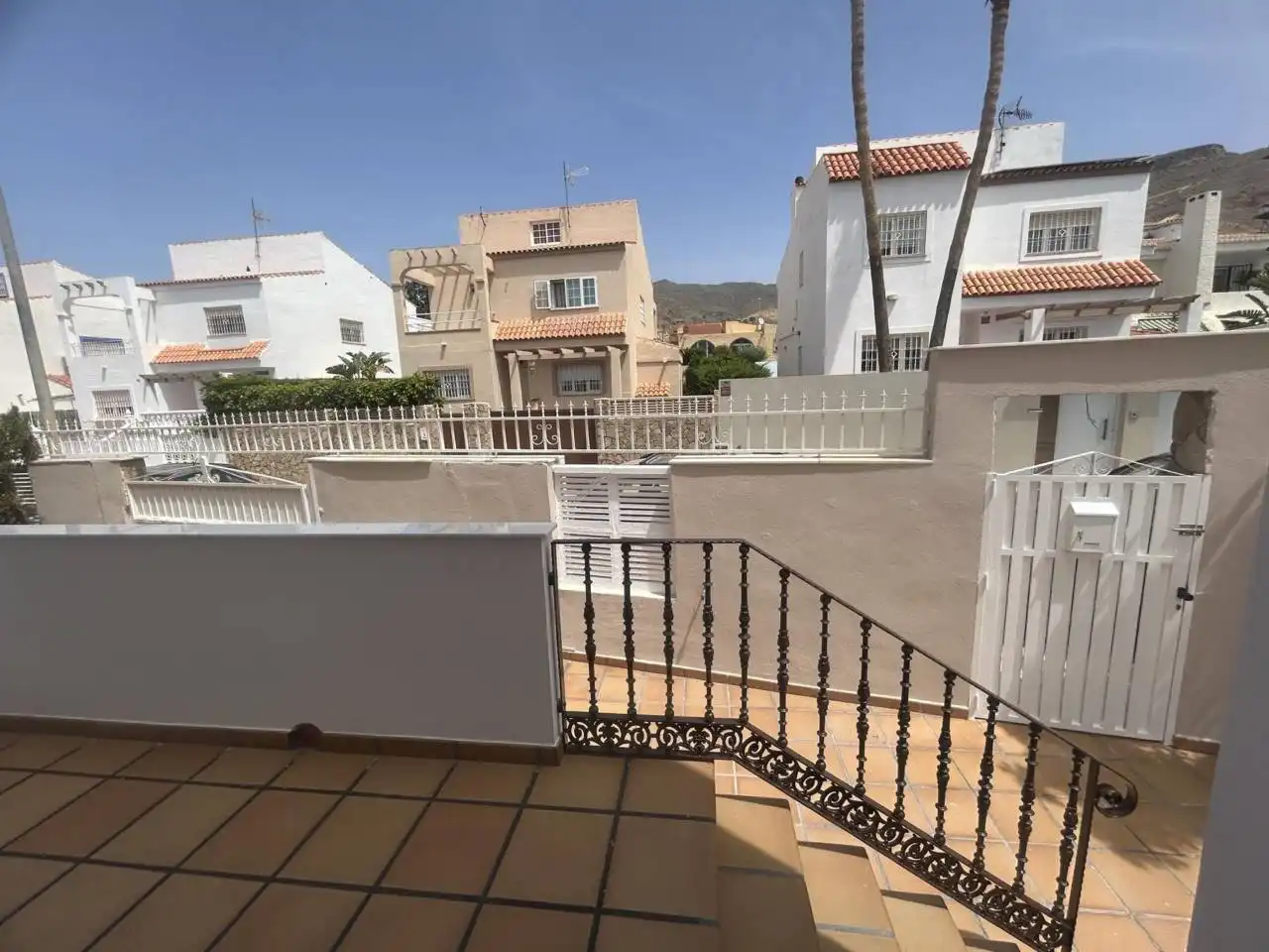 Exterior view of Houses for sale in Roquetas de Mar  with Air Conditioner, Private garden and Terrace