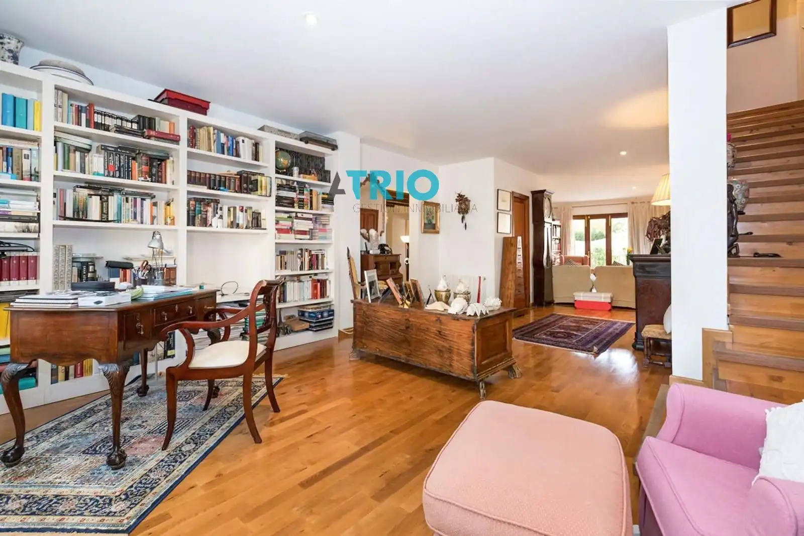 Sala de estar de Dúplex de alquiler en Alaró con Aire acondicionado, Calefacción y Parquet