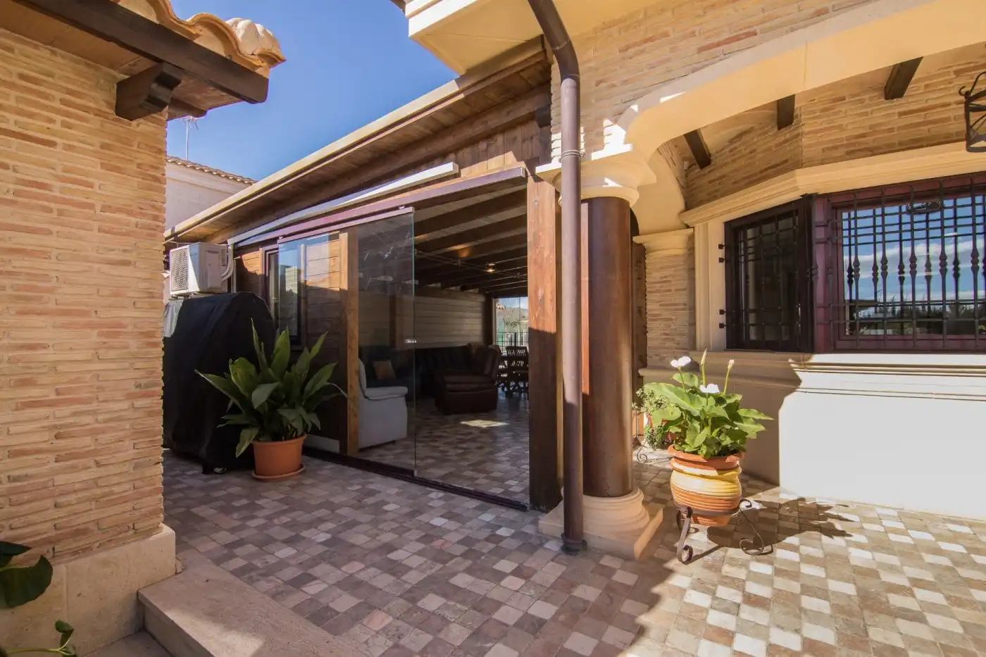 Terrace of Houses for sale in Elche / Elx  with Air Conditioner, Private garden and Terrace