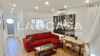 Living room of Flat for sale in  Sevilla Capital  with Terrace, Storage room and Balcony