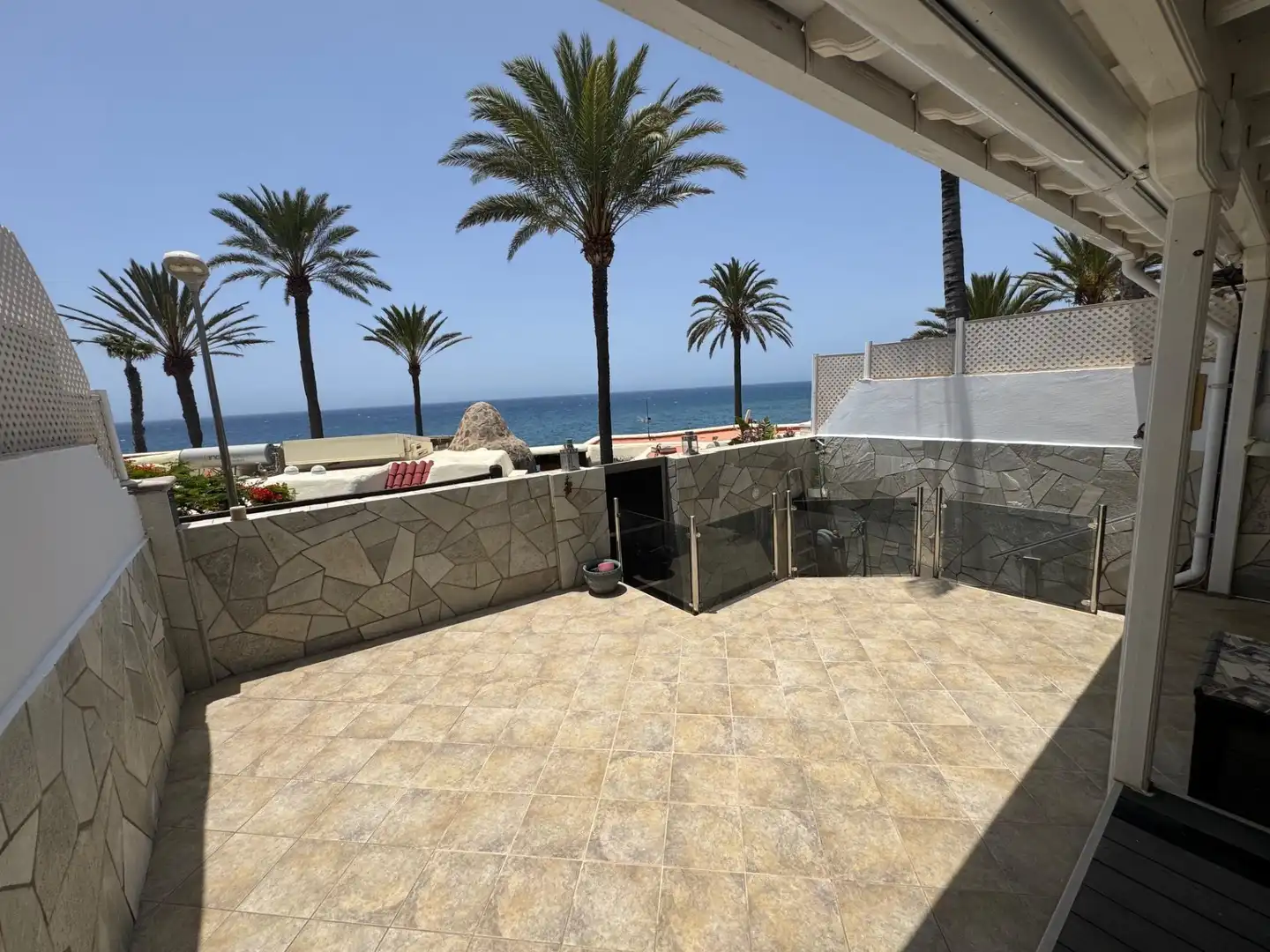 Terraza de Casa o chalet de alquiler en San Agustín - Bahía Feliz