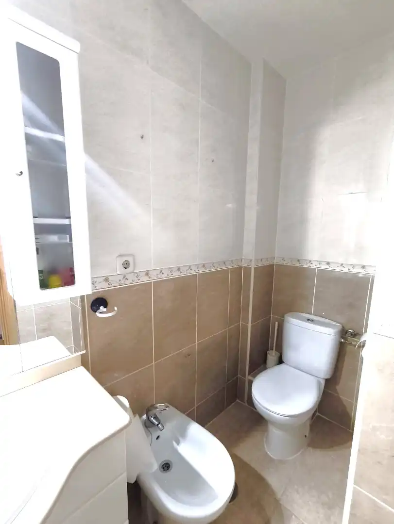 Bathroom of Flat for sale in Móstoles  with Heating, Parquet flooring and Terrace