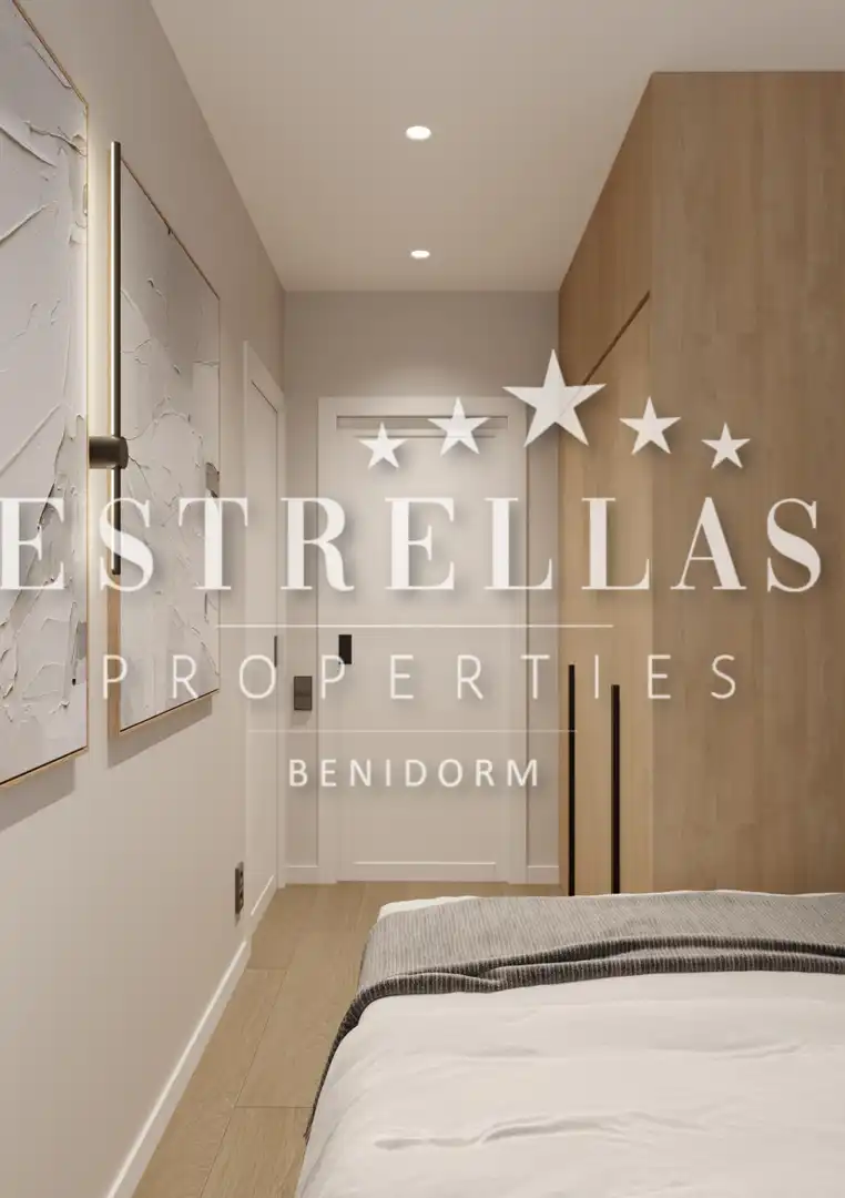 Habitación de Apartamento en venta en Benidorm con Aire acondicionado, Calefacción y Jardín privado