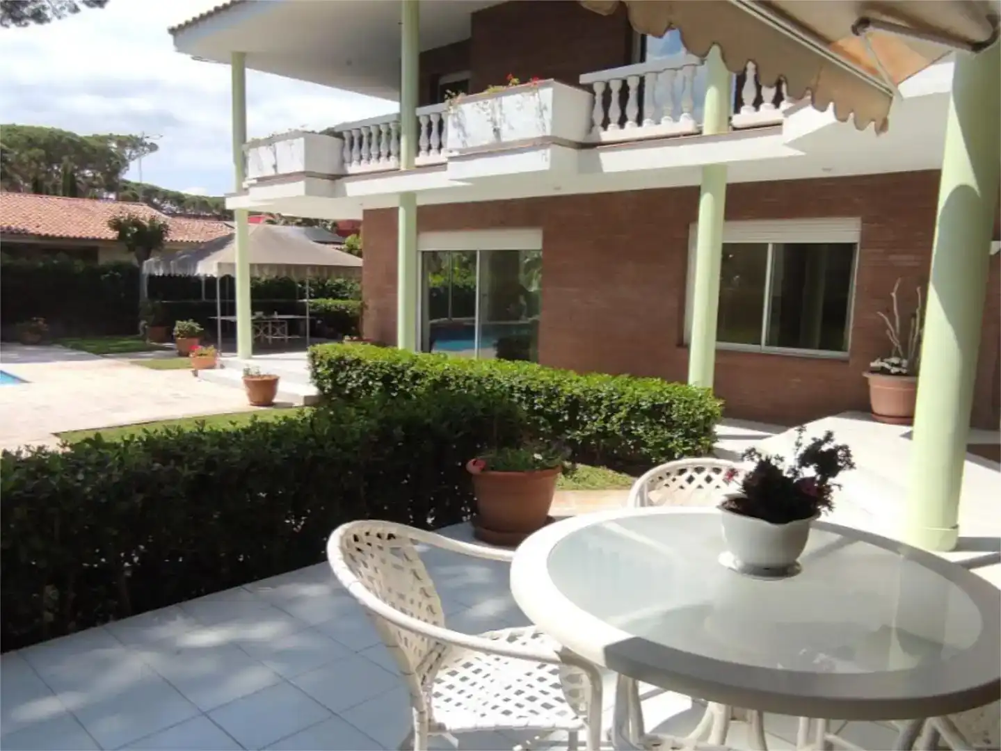 Terrassa de Casa o xalet en venda en Castelldefels amb Aire condicionat, Piscina i Balcó