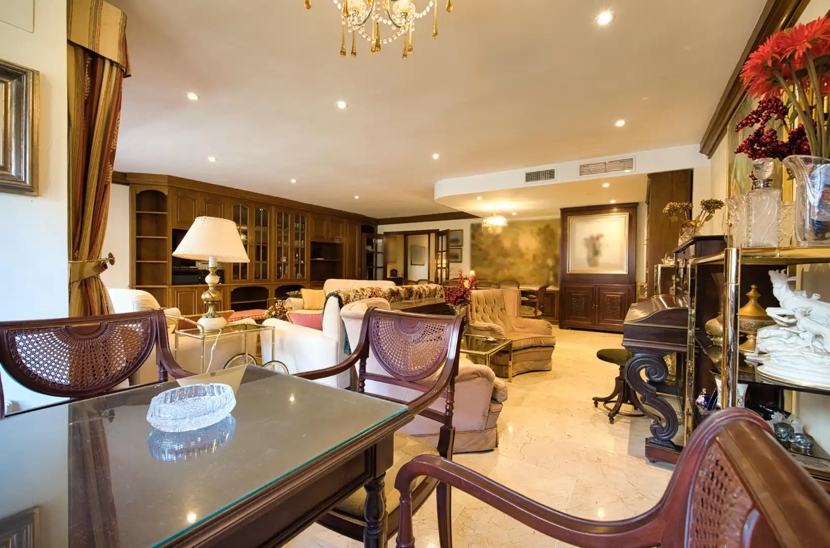 Sala de estar de Piso en venta en Alicante / Alacant con Aire acondicionado, Calefacción y Terraza