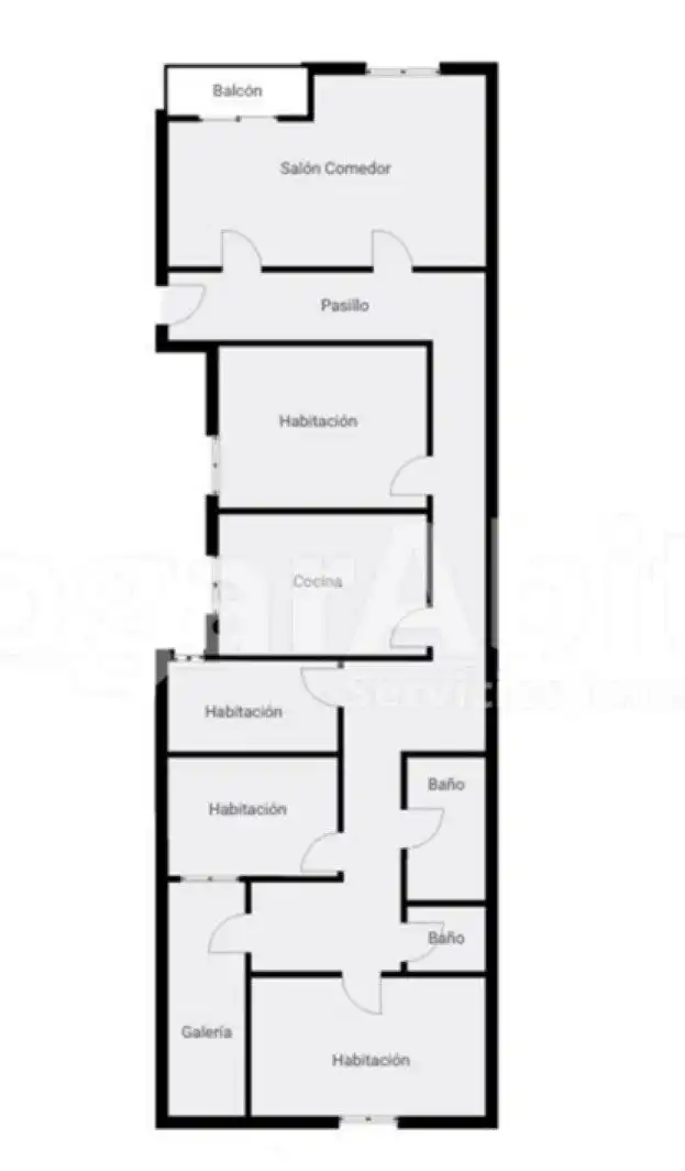 Wohnung mit Terrasse zum Verkauf in Avenida ORXATA, imagen 33