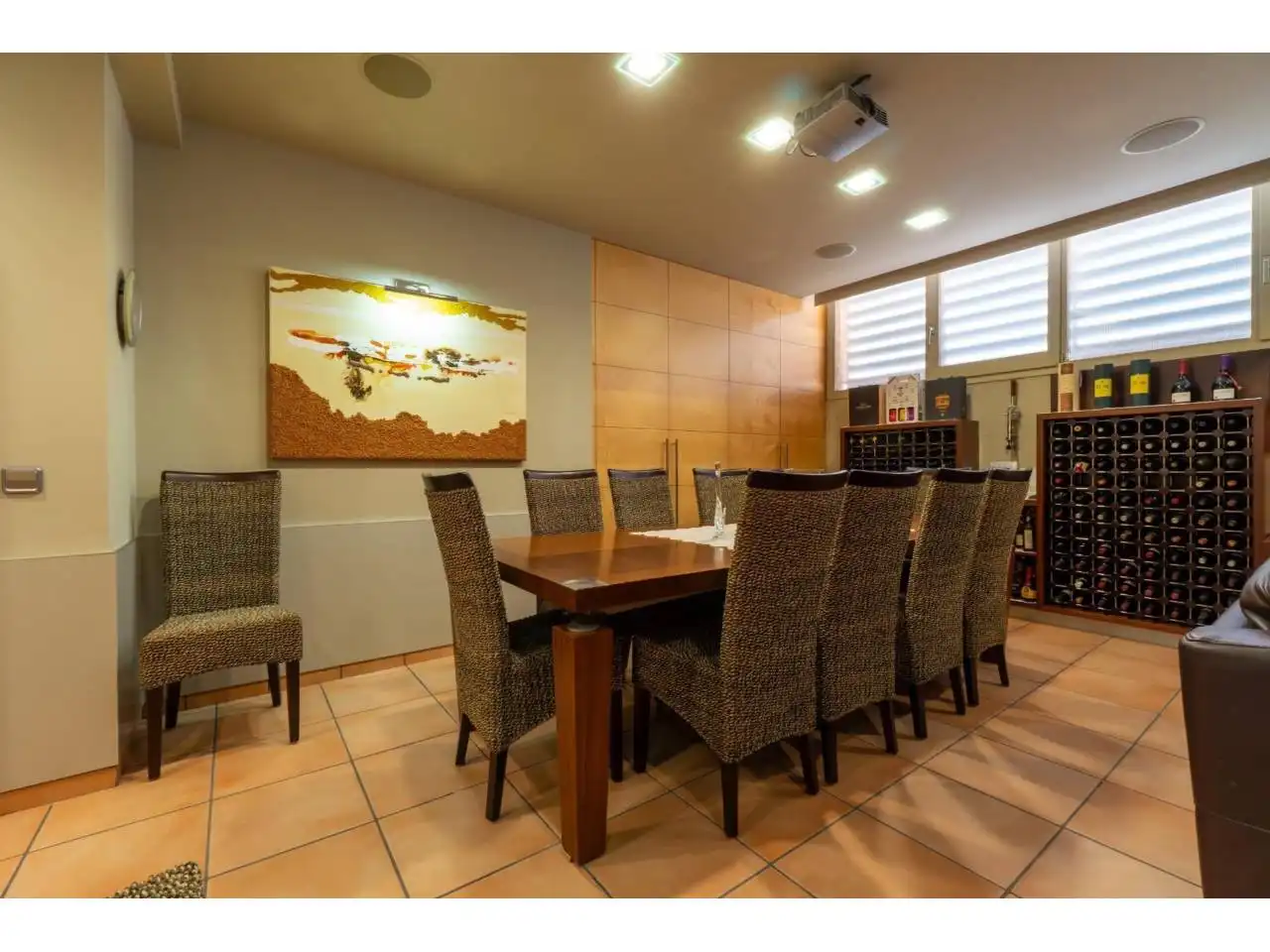 Dining room of Houses for sale in Banyoles  with Air Conditioner, Heating and Private garden