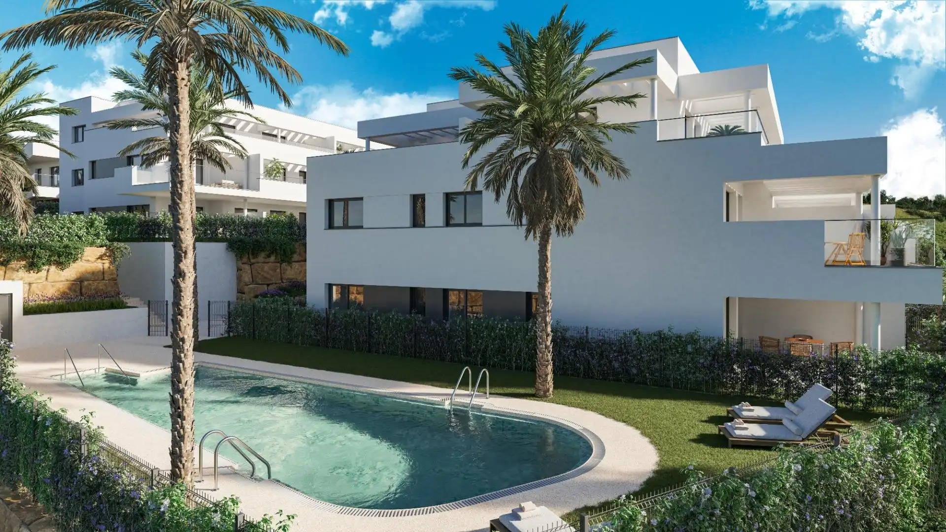 Penthouse with pool for sale in Casares Golf - Casares del Sol, imagen 4