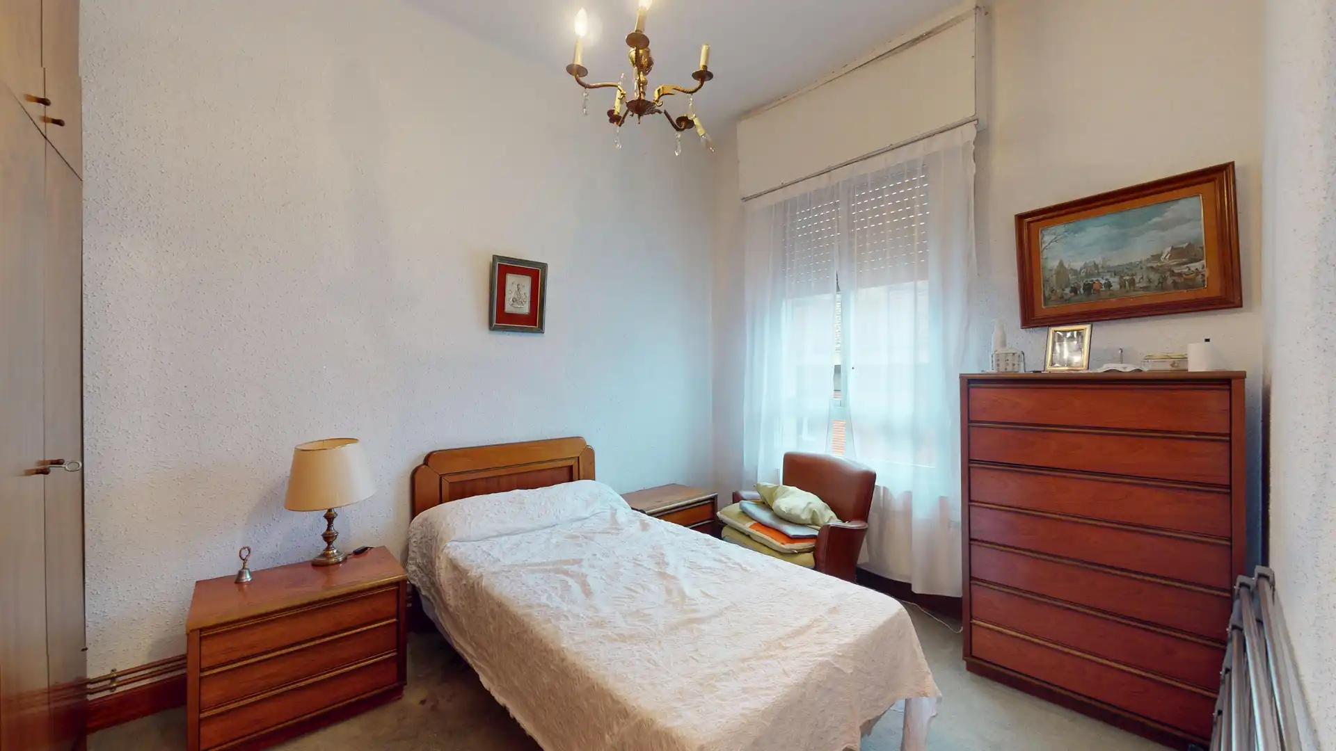 Bedroom of Flat for sale in Bilbao   with Balcony