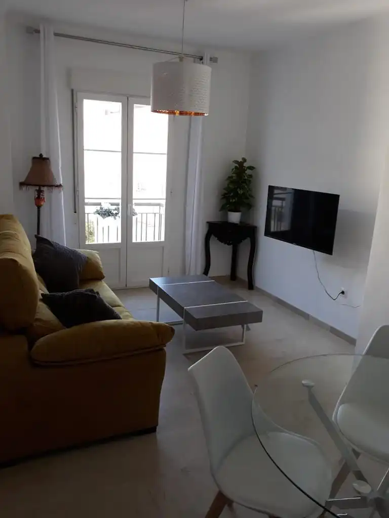 Sala de estar de Apartamento de alquiler en Huelva con Amueblado